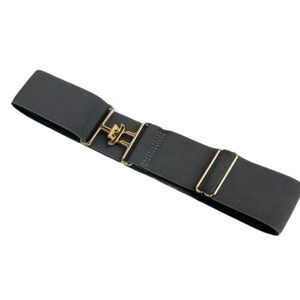 NEW Equestrian Elastic Surcingle Belt - Dark Grey  - One Size